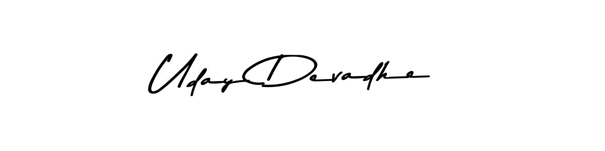 How to make Uday Devadhe signature? Asem Kandis PERSONAL USE is a professional autograph style. Create handwritten signature for Uday Devadhe name. Uday Devadhe signature style 9 images and pictures png