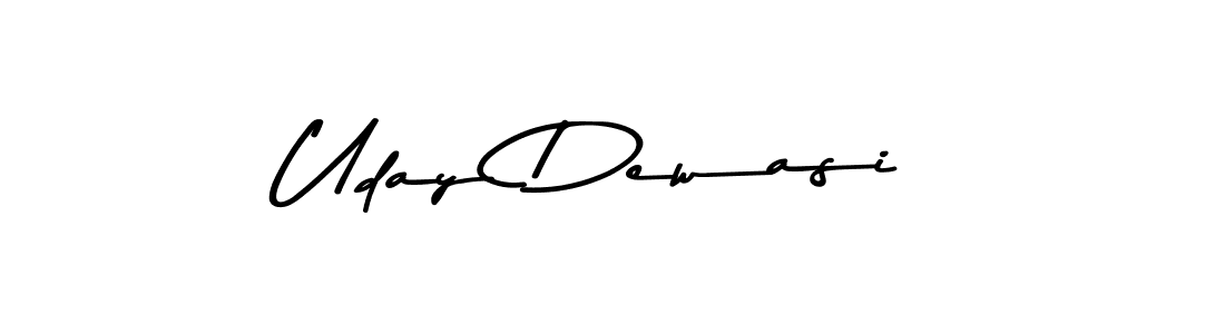 Also You can easily find your signature by using the search form. We will create Uday Dewasi name handwritten signature images for you free of cost using Asem Kandis PERSONAL USE sign style. Uday Dewasi signature style 9 images and pictures png