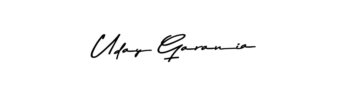 if you are searching for the best signature style for your name Uday Garania. so please give up your signature search. here we have designed multiple signature styles  using Asem Kandis PERSONAL USE. Uday Garania signature style 9 images and pictures png