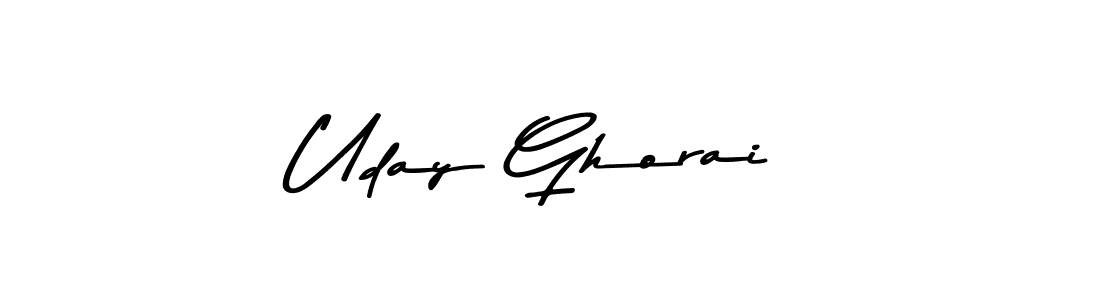 Make a beautiful signature design for name Uday Ghorai. With this signature (Asem Kandis PERSONAL USE) style, you can create a handwritten signature for free. Uday Ghorai signature style 9 images and pictures png