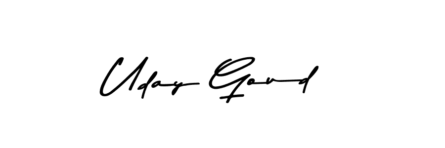 How to make Uday Goud signature? Asem Kandis PERSONAL USE is a professional autograph style. Create handwritten signature for Uday Goud name. Uday Goud signature style 9 images and pictures png