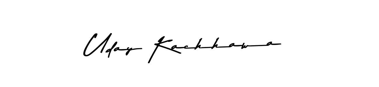 Make a beautiful signature design for name Uday Kachhawa. Use this online signature maker to create a handwritten signature for free. Uday Kachhawa signature style 9 images and pictures png