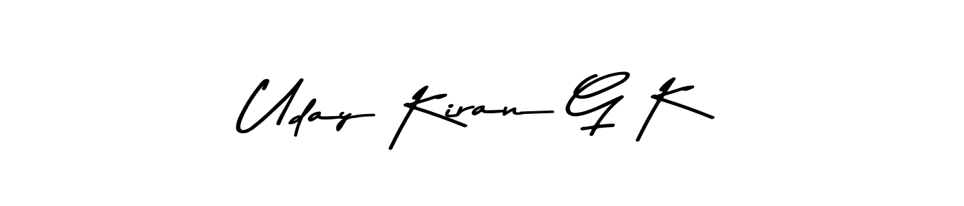 You should practise on your own different ways (Asem Kandis PERSONAL USE) to write your name (Uday Kiran G K) in signature. don't let someone else do it for you. Uday Kiran G K signature style 9 images and pictures png