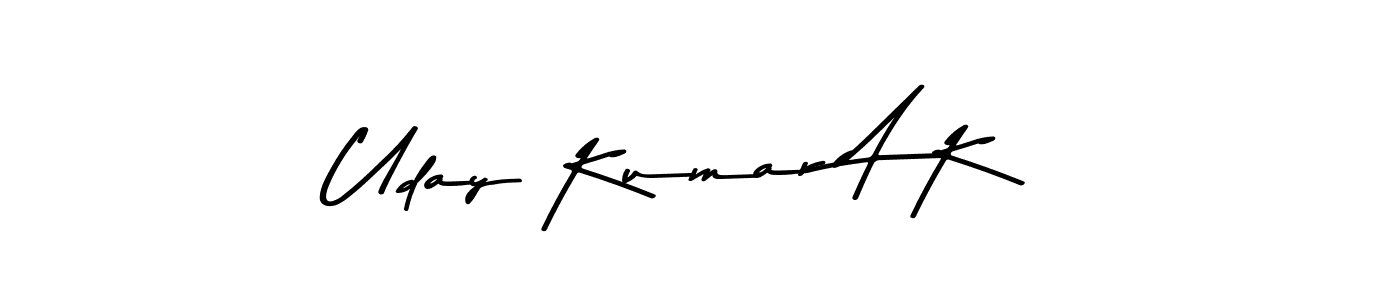 It looks lik you need a new signature style for name Uday Kumar A K. Design unique handwritten (Asem Kandis PERSONAL USE) signature with our free signature maker in just a few clicks. Uday Kumar A K signature style 9 images and pictures png