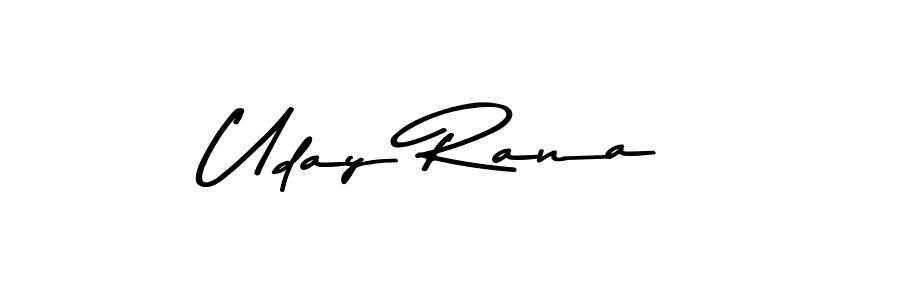 Make a beautiful signature design for name Uday Rana. Use this online signature maker to create a handwritten signature for free. Uday Rana signature style 9 images and pictures png
