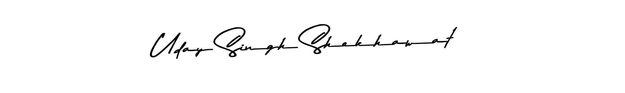 Design your own signature with our free online signature maker. With this signature software, you can create a handwritten (Asem Kandis PERSONAL USE) signature for name Uday Singh Shekhawat. Uday Singh Shekhawat signature style 9 images and pictures png