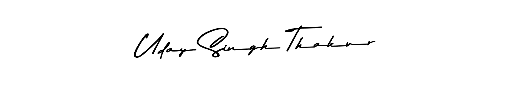 Asem Kandis PERSONAL USE is a professional signature style that is perfect for those who want to add a touch of class to their signature. It is also a great choice for those who want to make their signature more unique. Get Uday Singh Thakur name to fancy signature for free. Uday Singh Thakur signature style 9 images and pictures png