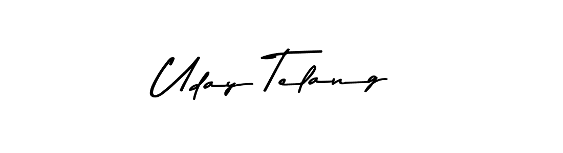 Similarly Asem Kandis PERSONAL USE is the best handwritten signature design. Signature creator online .You can use it as an online autograph creator for name Uday Telang. Uday Telang signature style 9 images and pictures png