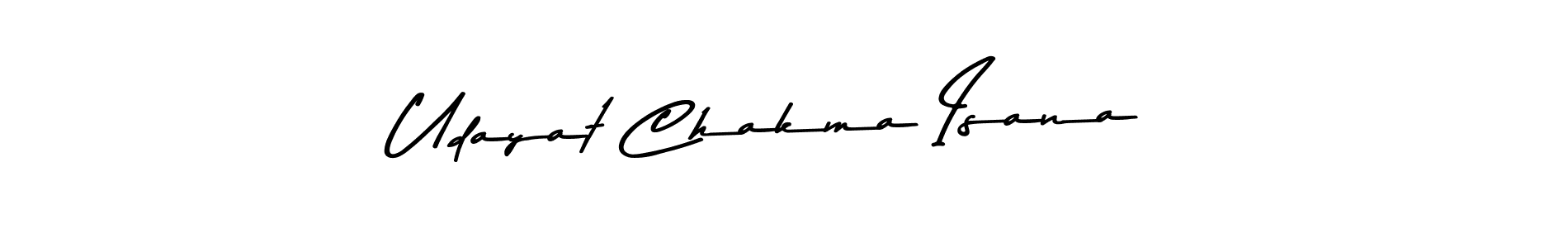 Create a beautiful signature design for name Udayat Chakma Isana. With this signature (Asem Kandis PERSONAL USE) fonts, you can make a handwritten signature for free. Udayat Chakma Isana signature style 9 images and pictures png