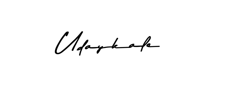 You should practise on your own different ways (Asem Kandis PERSONAL USE) to write your name (Udaykale) in signature. don't let someone else do it for you. Udaykale signature style 9 images and pictures png