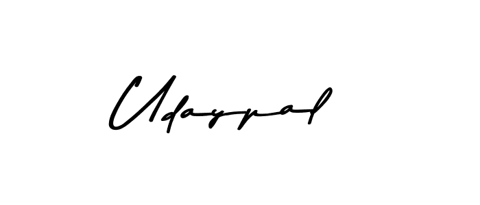 Design your own signature with our free online signature maker. With this signature software, you can create a handwritten (Asem Kandis PERSONAL USE) signature for name Udaypal. Udaypal signature style 9 images and pictures png