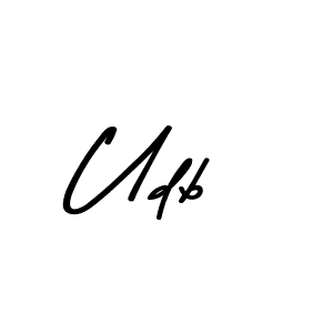 How to make Udb signature? Asem Kandis PERSONAL USE is a professional autograph style. Create handwritten signature for Udb name. Udb signature style 9 images and pictures png