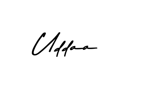 Make a beautiful signature design for name Uddaa. With this signature (Asem Kandis PERSONAL USE) style, you can create a handwritten signature for free. Uddaa signature style 9 images and pictures png