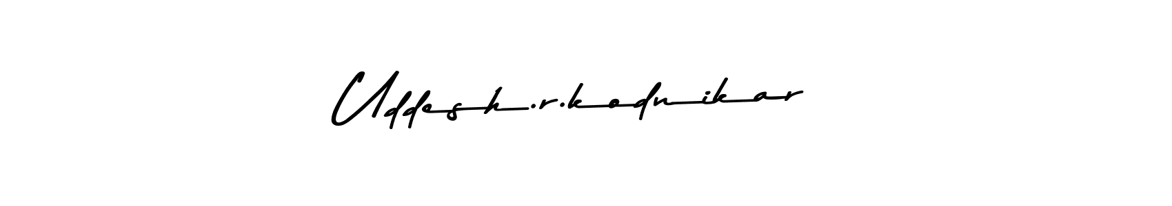 It looks lik you need a new signature style for name Uddesh.r.kodnikar. Design unique handwritten (Asem Kandis PERSONAL USE) signature with our free signature maker in just a few clicks. Uddesh.r.kodnikar signature style 9 images and pictures png