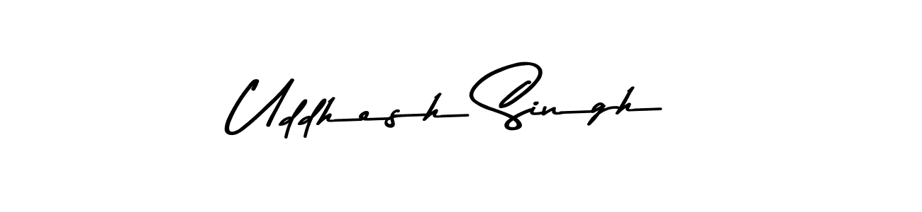 Asem Kandis PERSONAL USE is a professional signature style that is perfect for those who want to add a touch of class to their signature. It is also a great choice for those who want to make their signature more unique. Get Uddhesh Singh name to fancy signature for free. Uddhesh Singh signature style 9 images and pictures png
