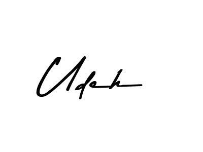 Best and Professional Signature Style for Udeh. Asem Kandis PERSONAL USE Best Signature Style Collection. Udeh signature style 9 images and pictures png