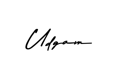 if you are searching for the best signature style for your name Udgam. so please give up your signature search. here we have designed multiple signature styles  using Asem Kandis PERSONAL USE. Udgam signature style 9 images and pictures png