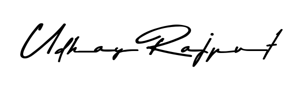 Turn your name Udhay Rajput into a signature brand with Asem Kandis PERSONAL USE styling. Download in standard PNG or transparent format anytime. Udhay Rajput signature style 9 images and pictures png