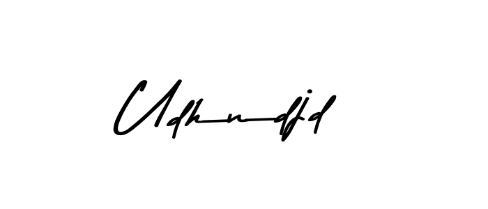 Udhndjd stylish signature style. Best Handwritten Sign (Asem Kandis PERSONAL USE) for my name. Handwritten Signature Collection Ideas for my name Udhndjd. Udhndjd signature style 9 images and pictures png