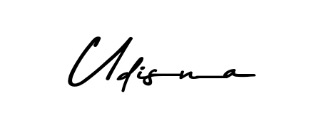 You should practise on your own different ways (Asem Kandis PERSONAL USE) to write your name (Udisna) in signature. Don't let someone else do it for you. Udisna signature style 9 images and pictures png
