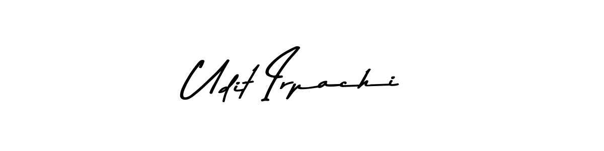 if you are searching for the best signature style for your name Udit Irpachi. so please give up your signature search. here we have designed multiple signature styles  using Asem Kandis PERSONAL USE. Udit Irpachi signature style 9 images and pictures png