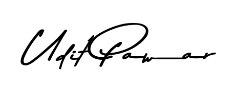 If you are searching for the best signature style for your name Udit Pawar, here we have designed multiple signature styles using Asem Kandis PERSONAL USE. Udit Pawar signature style 9 images and pictures png