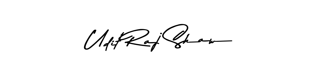 Udit Raj Shaw stylish signature style. Best Handwritten Sign (Asem Kandis PERSONAL USE) for my name. Handwritten Signature Collection Ideas for my name Udit Raj Shaw. Udit Raj Shaw signature style 9 images and pictures png