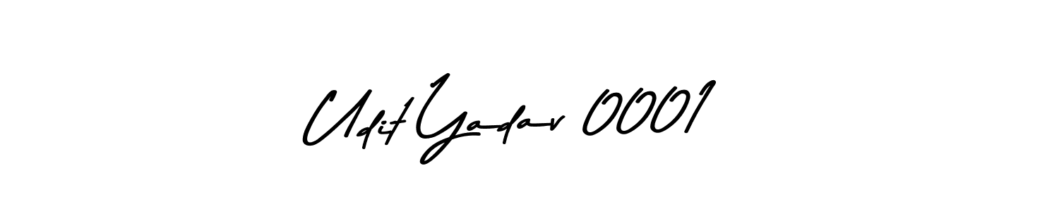 How to make Udit Yadav 0001 name signature. Use Asem Kandis PERSONAL USE style for creating short signs online. This is the latest handwritten sign. Udit Yadav 0001 signature style 9 images and pictures png