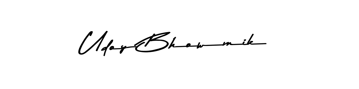 Make a short Udoy Bhowmik signature style. Manage your documents anywhere anytime using Asem Kandis PERSONAL USE. Create and add eSignatures, submit forms, share and send files easily. Udoy Bhowmik signature style 9 images and pictures png