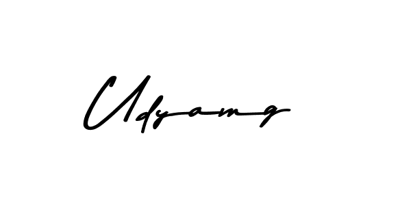 Udyamg stylish signature style. Best Handwritten Sign (Asem Kandis PERSONAL USE) for my name. Handwritten Signature Collection Ideas for my name Udyamg. Udyamg signature style 9 images and pictures png