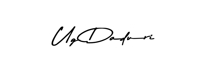 Make a beautiful signature design for name Ug Daduri. Use this online signature maker to create a handwritten signature for free. Ug Daduri signature style 9 images and pictures png