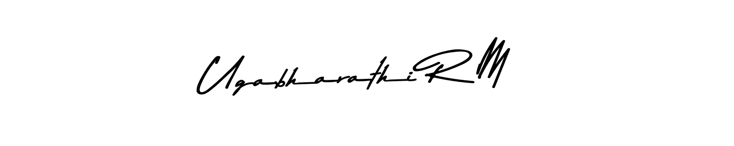 Similarly Asem Kandis PERSONAL USE is the best handwritten signature design. Signature creator online .You can use it as an online autograph creator for name Ugabharathi R M. Ugabharathi R M signature style 9 images and pictures png