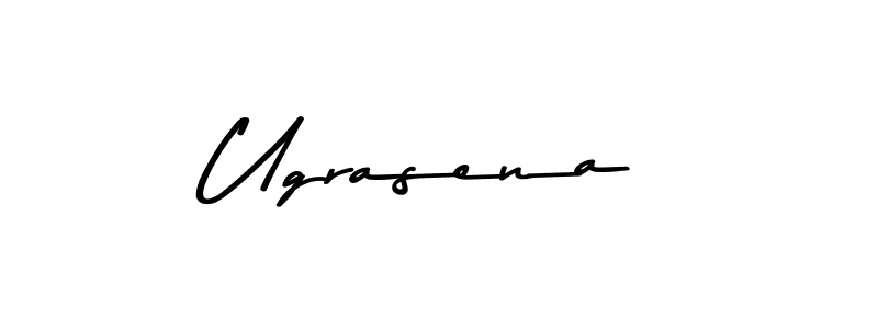 Use a signature maker to create a handwritten signature online. With this signature software, you can design (Asem Kandis PERSONAL USE) your own signature for name Ugrasena. Ugrasena signature style 9 images and pictures png
