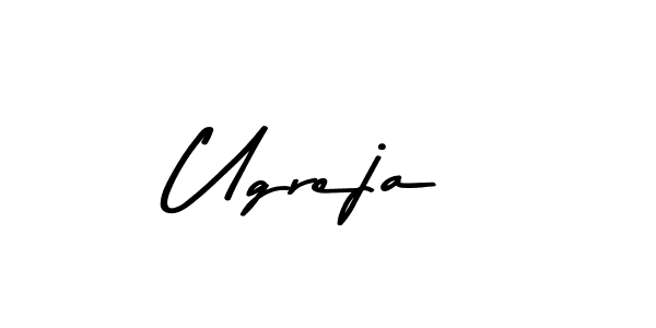 How to Draw Ugreja signature style? Asem Kandis PERSONAL USE is a latest design signature styles for name Ugreja. Ugreja signature style 9 images and pictures png