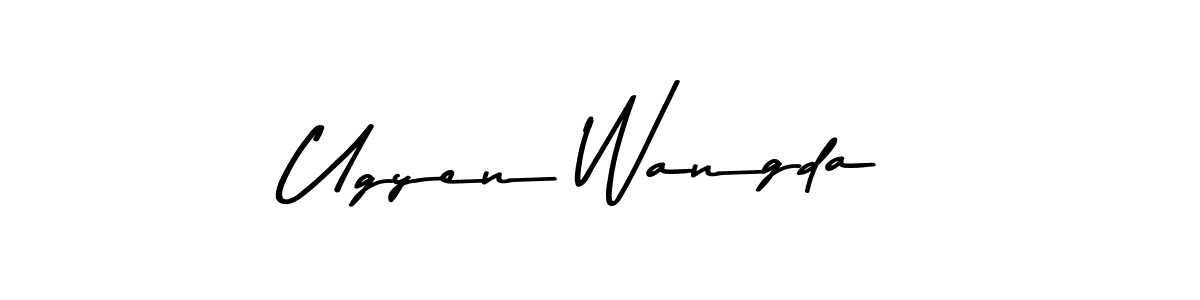 You can use this online signature creator to create a handwritten signature for the name Ugyen Wangda. This is the best online autograph maker. Ugyen Wangda signature style 9 images and pictures png
