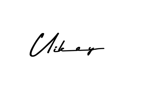 This is the best signature style for the Uikey name. Also you like these signature font (Asem Kandis PERSONAL USE). Mix name signature. Uikey signature style 9 images and pictures png