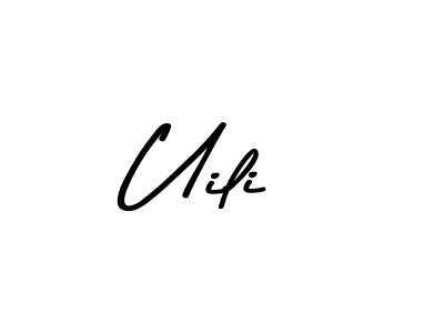 Use a signature maker to create a handwritten signature online. With this signature software, you can design (Asem Kandis PERSONAL USE) your own signature for name Uili. Uili signature style 9 images and pictures png