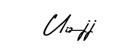 An effortless, minimalist signature concept for Uizjj using Asem Kandis PERSONAL USE design. Clean lines that look great on any document. Uizjj signature style 9 images and pictures png