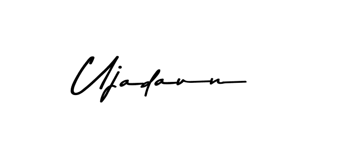 Similarly Asem Kandis PERSONAL USE is the best handwritten signature design. Signature creator online .You can use it as an online autograph creator for name Ujadaun. Ujadaun signature style 9 images and pictures png