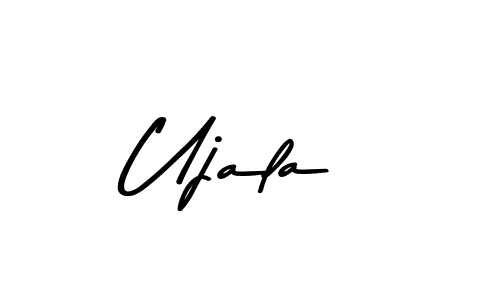 Design your own signature with our free online signature maker. With this signature software, you can create a handwritten (Asem Kandis PERSONAL USE) signature for name Ujala. Ujala signature style 9 images and pictures png