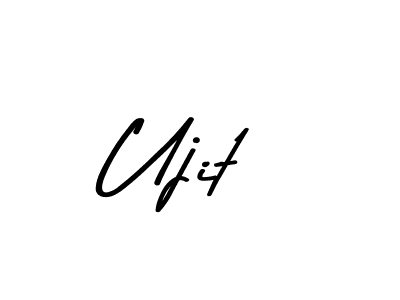 if you are searching for the best signature style for your name Ujit. so please give up your signature search. here we have designed multiple signature styles  using Asem Kandis PERSONAL USE. Ujit signature style 9 images and pictures png