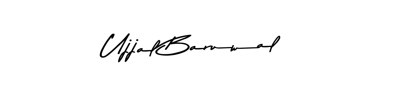 Design your own signature with our free online signature maker. With this signature software, you can create a handwritten (Asem Kandis PERSONAL USE) signature for name Ujjal Baruwal. Ujjal Baruwal signature style 9 images and pictures png