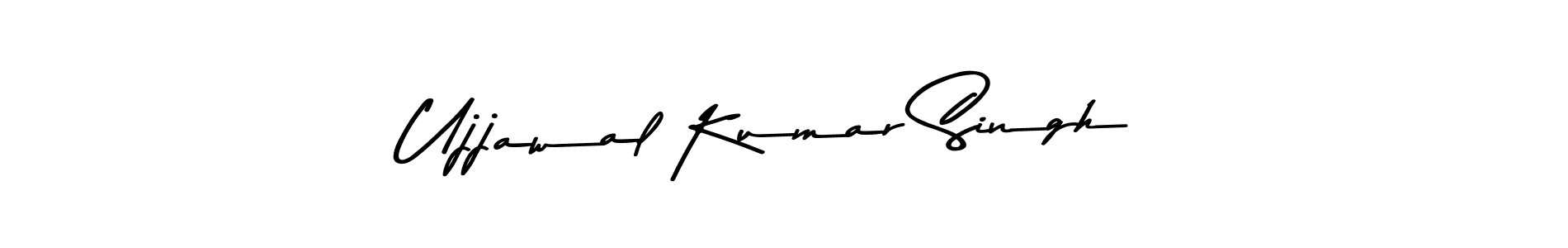 The best way (Asem Kandis PERSONAL USE) to make a short signature is to pick only two or three words in your name. The name Ujjawal Kumar Singh include a total of six letters. For converting this name. Ujjawal Kumar Singh signature style 9 images and pictures png