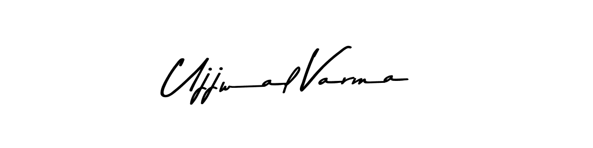 Ujjwal Varma stylish signature style. Best Handwritten Sign (Asem Kandis PERSONAL USE) for my name. Handwritten Signature Collection Ideas for my name Ujjwal Varma. Ujjwal Varma signature style 9 images and pictures png
