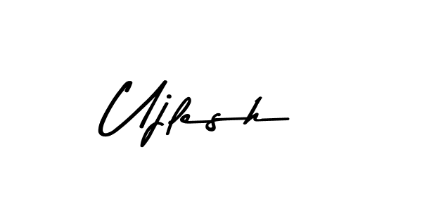 Also we have Ujlesh name is the best signature style. Create professional handwritten signature collection using Asem Kandis PERSONAL USE autograph style. Ujlesh signature style 9 images and pictures png