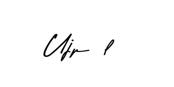 Use a signature maker to create a handwritten signature online. With this signature software, you can design (Asem Kandis PERSONAL USE) your own signature for name Ujpál. Ujpál signature style 9 images and pictures png