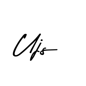 How to Draw Ujs signature style? Asem Kandis PERSONAL USE is a latest design signature styles for name Ujs. Ujs signature style 9 images and pictures png