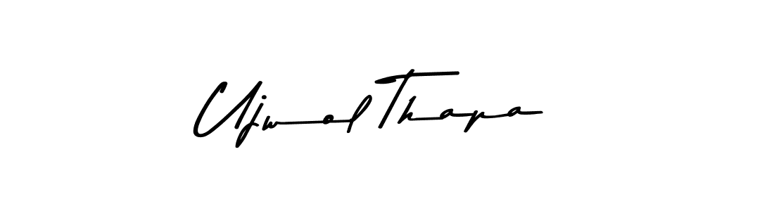 It looks lik you need a new signature style for name Ujwol Thapa. Design unique handwritten (Asem Kandis PERSONAL USE) signature with our free signature maker in just a few clicks. Ujwol Thapa signature style 9 images and pictures png