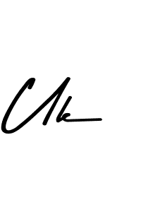 This is the best signature style for the Uk name. Also you like these signature font (Asem Kandis PERSONAL USE). Mix name signature. Uk signature style 9 images and pictures png