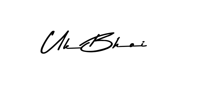 You can use this online signature creator to create a handwritten signature for the name Uk Bhoi. This is the best online autograph maker. Uk Bhoi signature style 9 images and pictures png